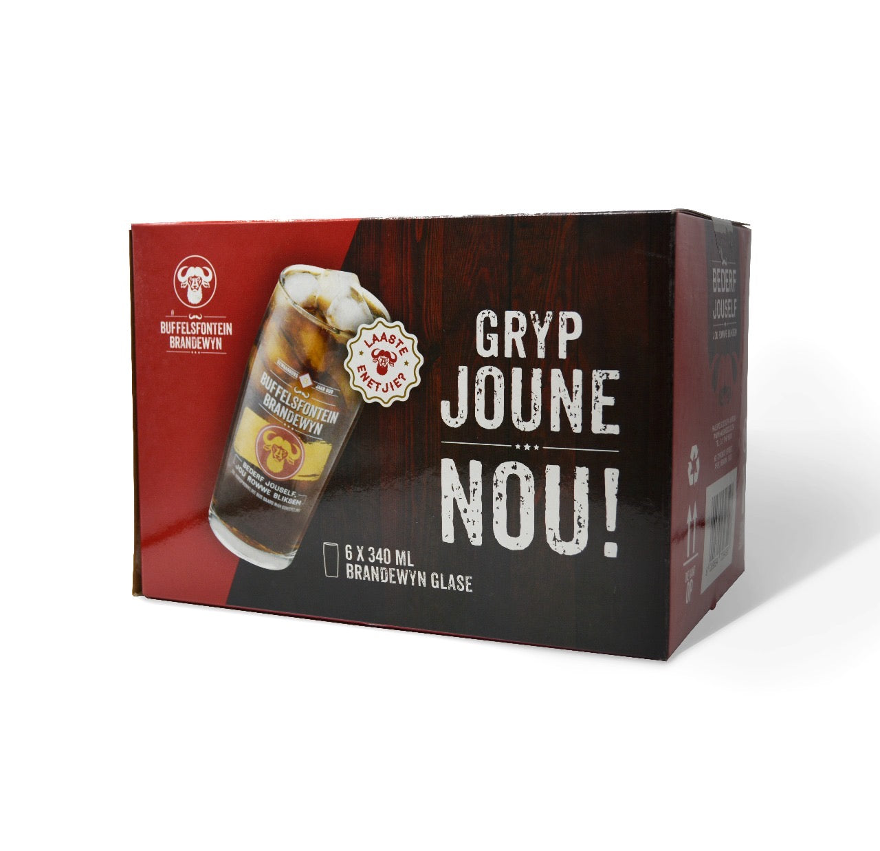 6 x Buffelsfontein Brandy Glasses