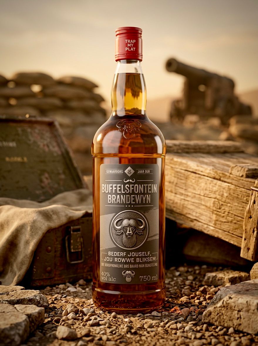 Buffelsfontein Brandewyn Taktiese Bottel 750ml